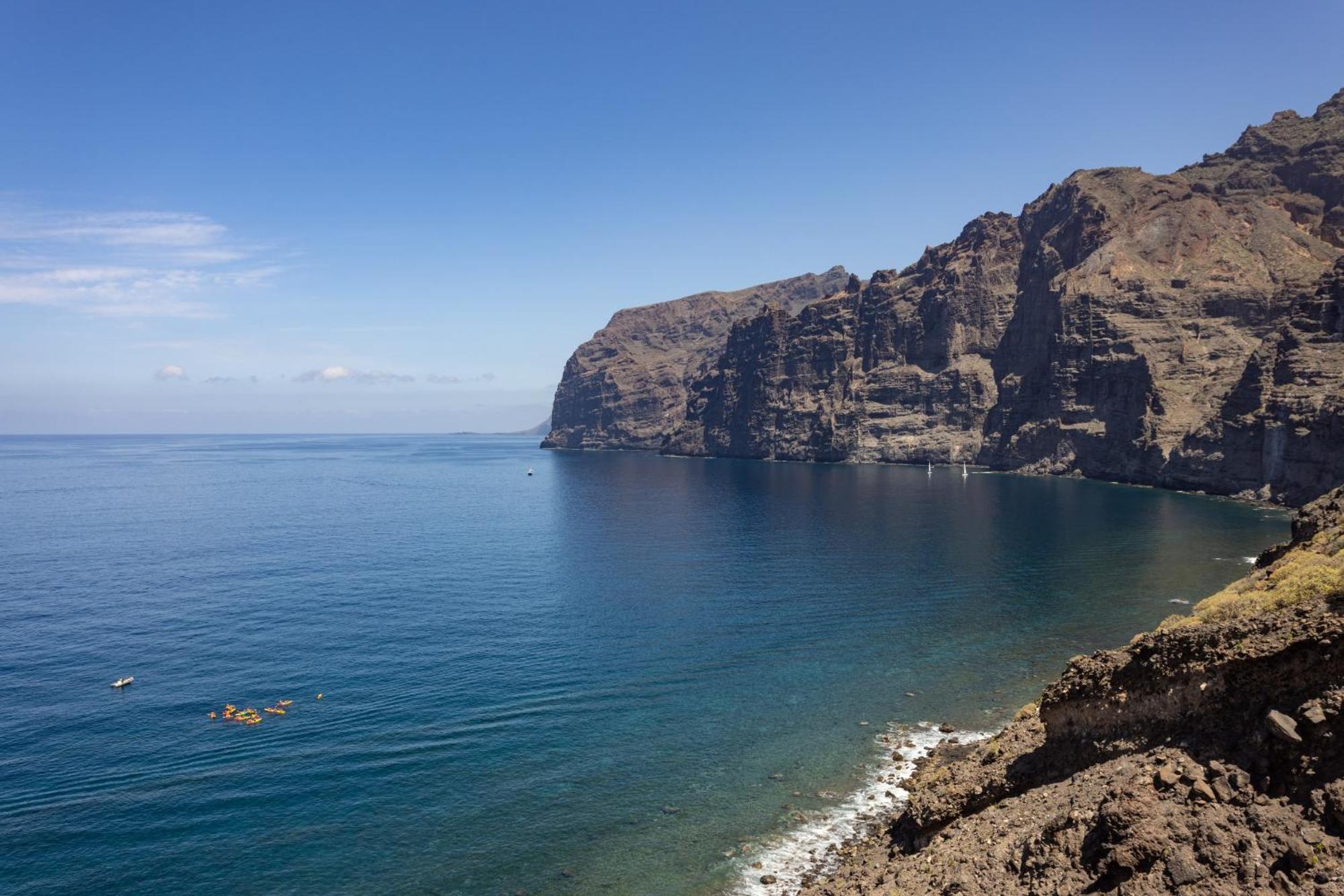 Okstay Los Gigantes With Ac, Terraces And Sea Views Santiago Del Teide Exterior photo